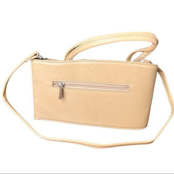 Vintage Italian Leather Asymmetrical Structured Purse Concetta Pane - Picture 2 of 7